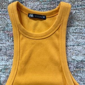 Zara ribbed maxi dress